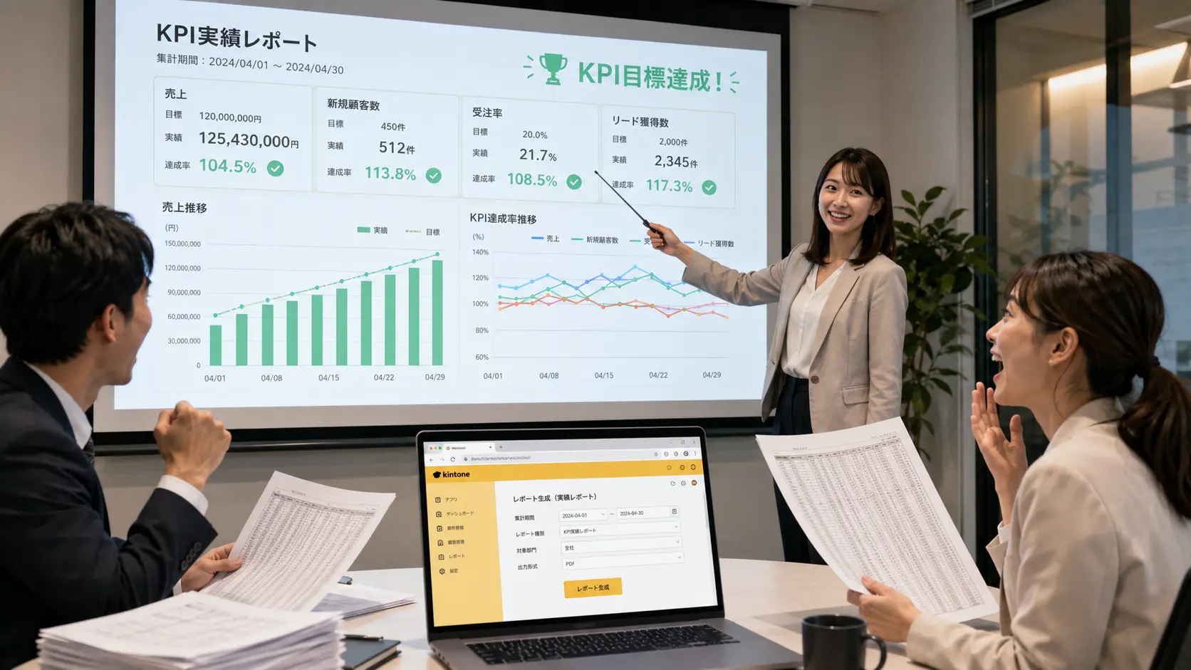 大量Excelデータの統合・自動レポート化